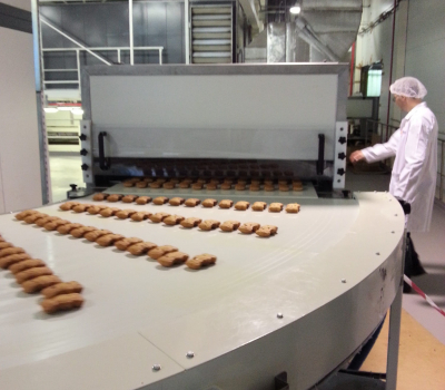 Rapid Cooling Tunnels for cookies, dough and pastries - Fromfroid