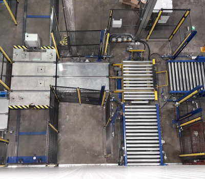 Pallet fast cooling tunnels desserts, yoghurt and fresh cheese - Fromfroid
