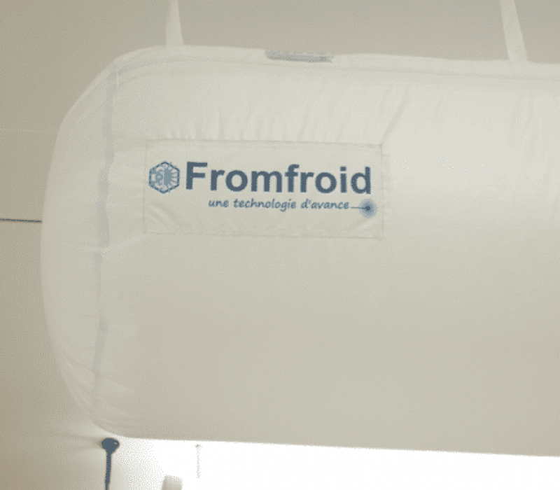 Air flow management Ultra clean Cheese Dairy - Fromfroid