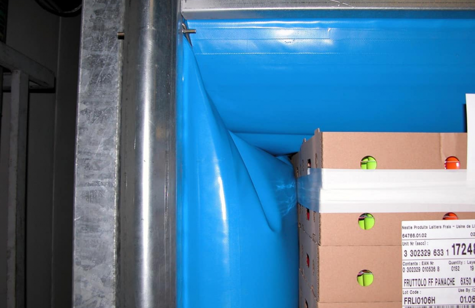 Refroidissement rapide de palletes efficacité énergétique - Fromfroid